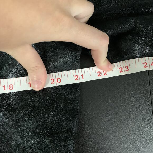 Vintage Suede Blazer Jacket Women Large Black Metallic Wash Peplum Edgy‎ Moto - Picture 8 of 10